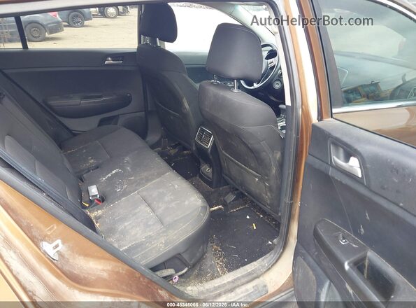 KNDPMCAC4H7230284 2017 KIA SPORTAGE Brown 