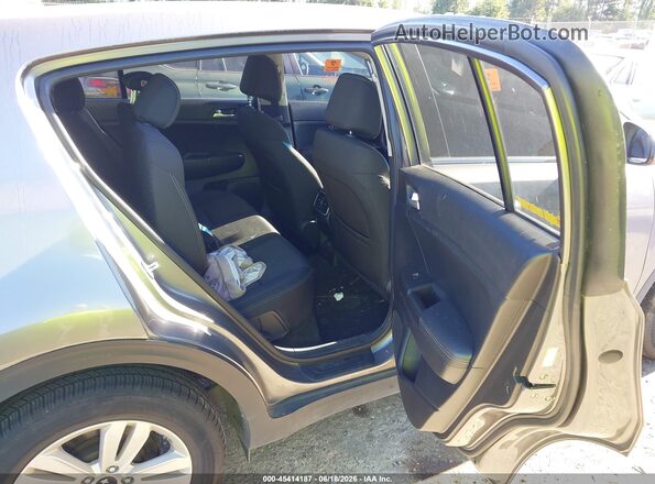 KNDPMCAC4H7275645 2017 KIA SPORTAGE Silver VIN კოდის სტიკერის ხედი