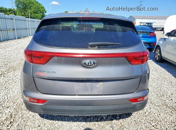 KNDPMCAC4J7303479 2018 KIA SPORTAGE Silver Vista trasera