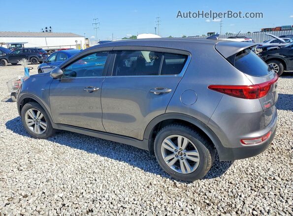 KNDPMCAC4J7303479 2018 KIA SPORTAGE Silver Trasero izquierdo