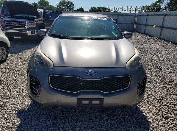 KNDPMCAC4J7303479 2018 KIA SPORTAGE Silver Vista frontal