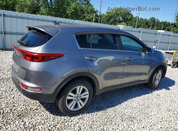 KNDPMCAC4J7303479 2018 KIA SPORTAGE Silver Trasero derecho