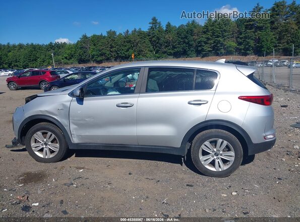KNDPMCAC4J7371958 2018 KIA SPORTAGE Silver Vista interior de 360 grados