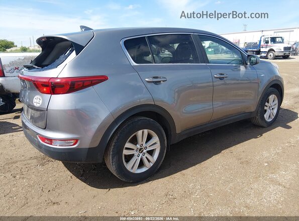 KNDPMCAC4J7378182 2018 KIA SPORTAGE Gray Задня права чверть