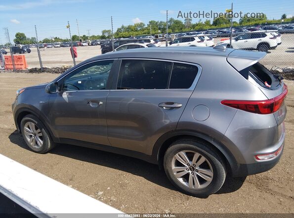 KNDPMCAC4J7378182 2018 KIA SPORTAGE Gray Панорамний вид салону 360°