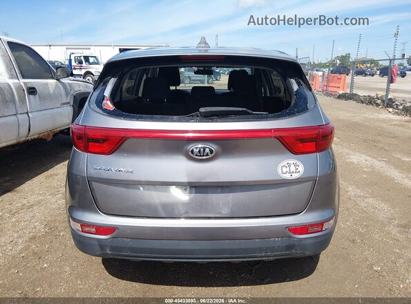 KNDPMCAC4J7378182 2018 KIA SPORTAGE Gray 