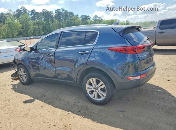 KNDPMCAC4J7405350 2018 KIA SPORTAGE Blue Задня ліва чверть