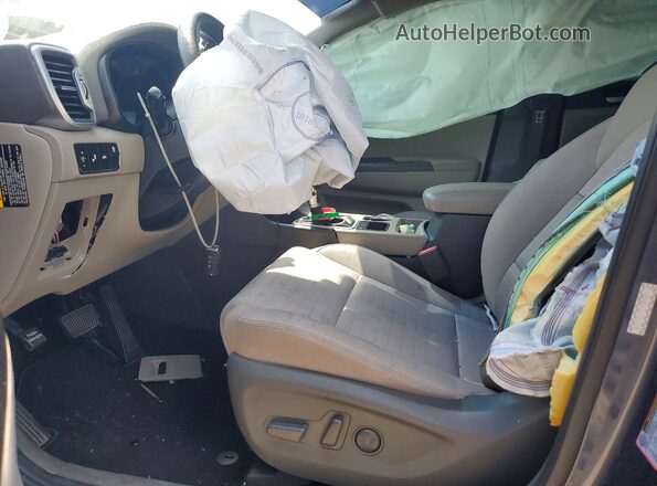 KNDPMCAC4J7405350 2018 KIA SPORTAGE Blue Вид салону спереду
