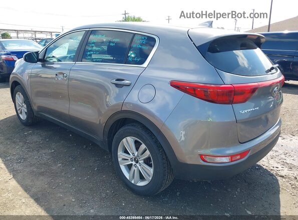 KNDPMCAC4J7447744 2018 KIA SPORTAGE Gray Задня ліва чверть