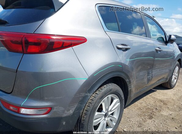 KNDPMCAC4J7447744 2018 KIA SPORTAGE Gray 
