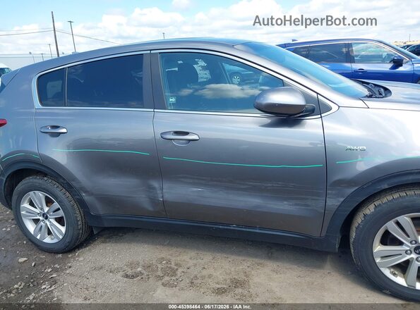 KNDPMCAC4J7447744 2018 KIA SPORTAGE Gray Вид задньої частини салону