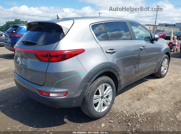 KNDPMCAC4J7447744 2018 KIA SPORTAGE Gray Задня права чверть