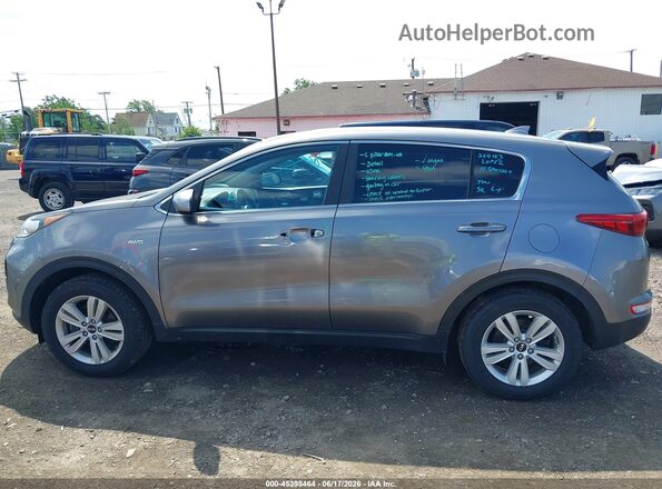 KNDPMCAC4J7447744 2018 KIA SPORTAGE Gray Панорамний вид салону 360°