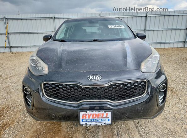 KNDPMCAC4K7562541 2019 KIA SPORTAGE Black Front view