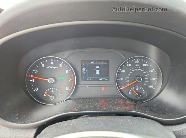 KNDPMCAC4K7562541 2019 KIA SPORTAGE Black Instrument cluster view