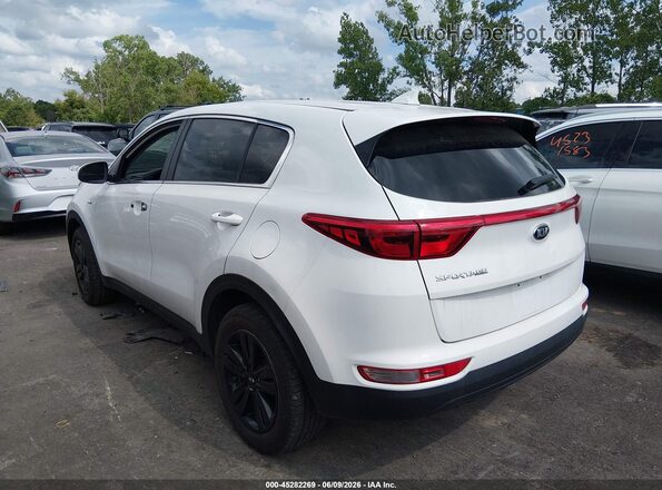 KNDPMCAC4K7565794 2019 KIA SPORTAGE White Trasero izquierdo