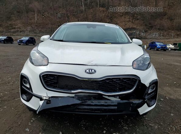 KNDPMCAC4L7731152 2020 KIA SPORTAGE White Вид спереду