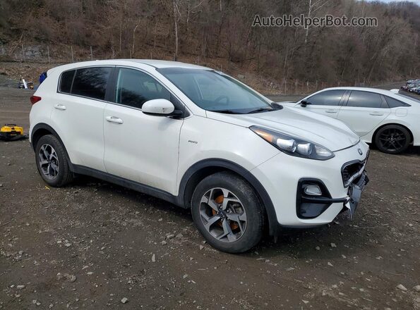 KNDPMCAC4L7731152 2020 KIA SPORTAGE White Передня права чверть