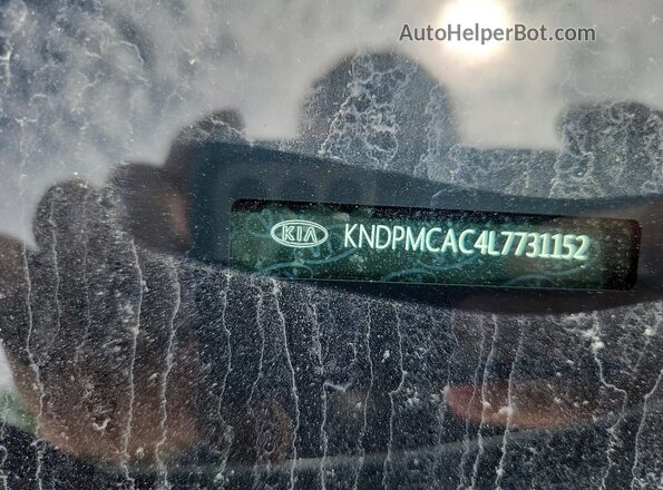 KNDPMCAC4L7731152 2020 KIA SPORTAGE White Вид наклейки з VIN-кодом