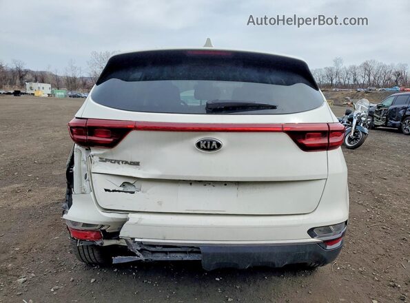 KNDPMCAC4L7731152 2020 KIA SPORTAGE White Вид ззаду