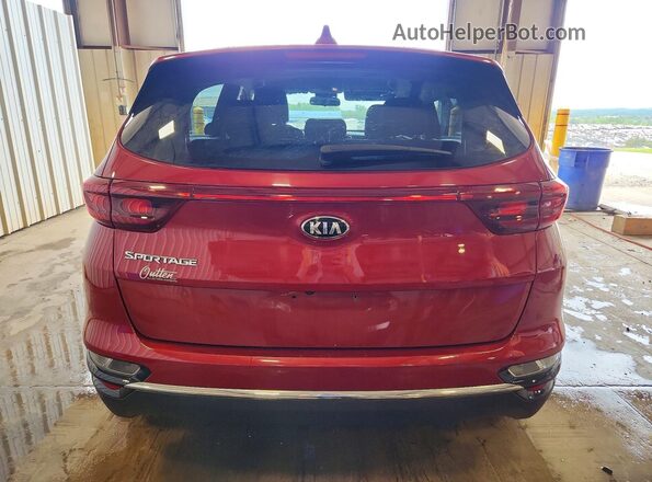 KNDPMCAC4M7882767 2021 KIA SPORTAGE Красный 