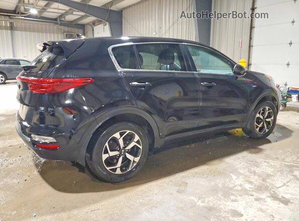 KNDPMCAC4M7914732 2021 KIA SPORTAGE Black Հետևի աջ