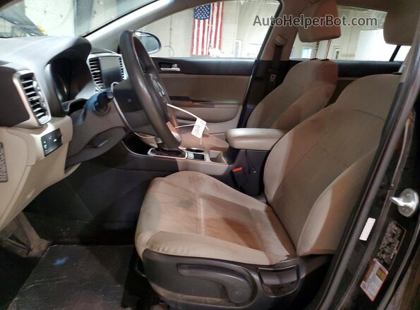 KNDPMCAC4M7914732 2021 KIA SPORTAGE Black Սալոնի դիմացի տեսք
