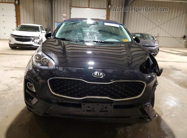 KNDPMCAC4M7914732 2021 KIA SPORTAGE Black Դիմացի տեսք