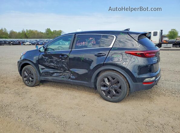 KNDPMCAC4N7027343 2022 KIA SPORTAGE Black Հետևի ձախ