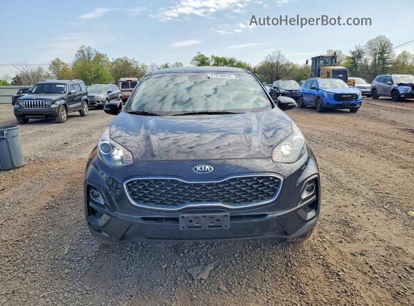 KNDPMCAC4N7027343 2022 KIA SPORTAGE Black Դիմացի տեսք