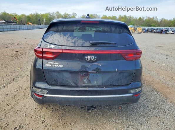 KNDPMCAC4N7027343 2022 KIA SPORTAGE Black Հետևի տեսք
