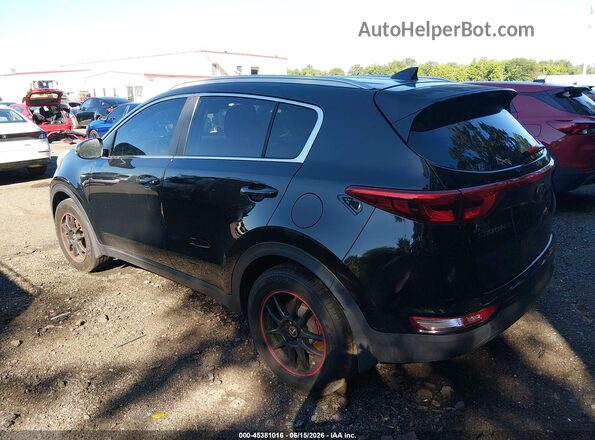 KNDPMCAC5H7042826 2017 KIA SPORTAGE Black Tył lewy