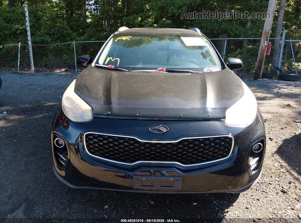 KNDPMCAC5H7042826 2017 KIA SPORTAGE Black Widok z przodu