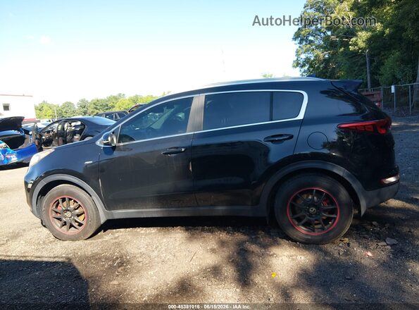KNDPMCAC5H7042826 2017 KIA SPORTAGE Black Widok wnętrza 360 stopni