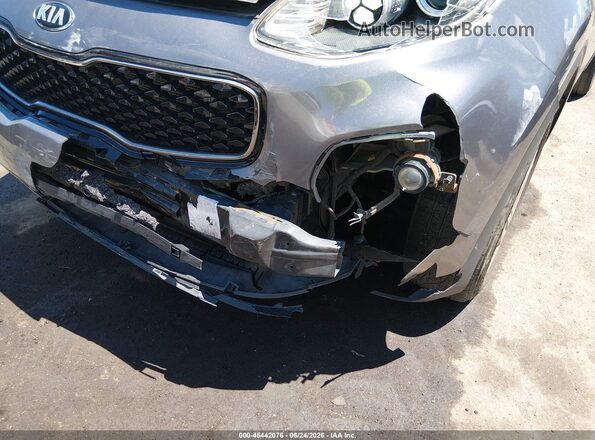 KNDPMCAC5H7235977 2017 KIA SPORTAGE Silver Դիմացի տեսք