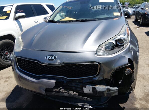 KNDPMCAC5H7235977 2017 KIA SPORTAGE Silver Սարքավորումների վահանակի տեսք
