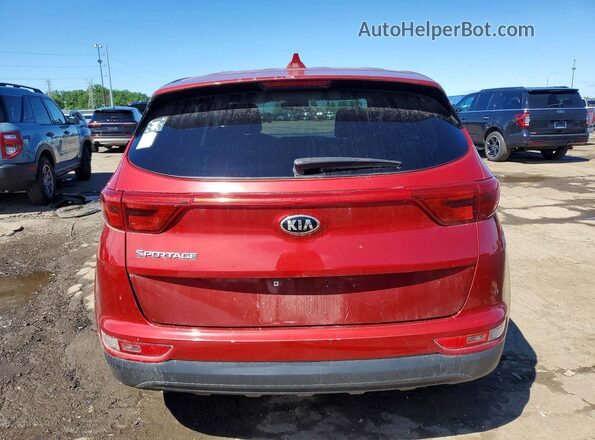 KNDPMCAC5J7368812 2018 KIA SPORTAGE Red 