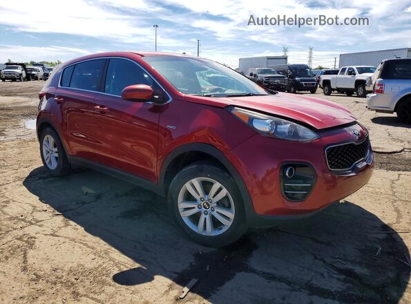 KNDPMCAC5J7368812 2018 KIA SPORTAGE Red 