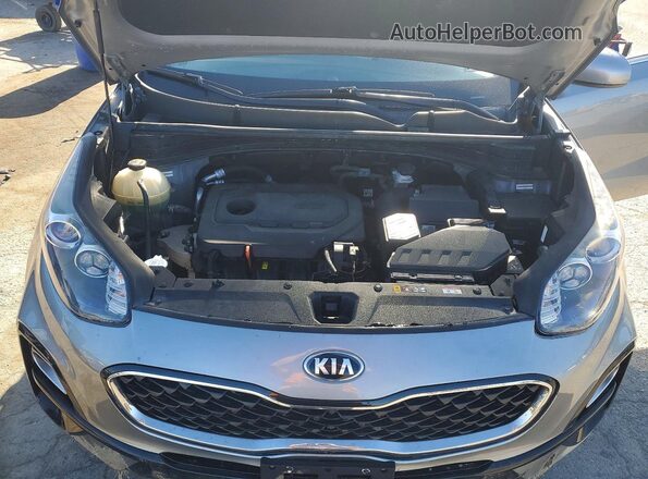 KNDPMCAC5L7771031 2020 KIA SPORTAGE Silver Engine compartment view