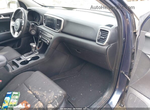 KNDPMCAC5L7831681 2020 KIA SPORTAGE Синий Вид салона спереди