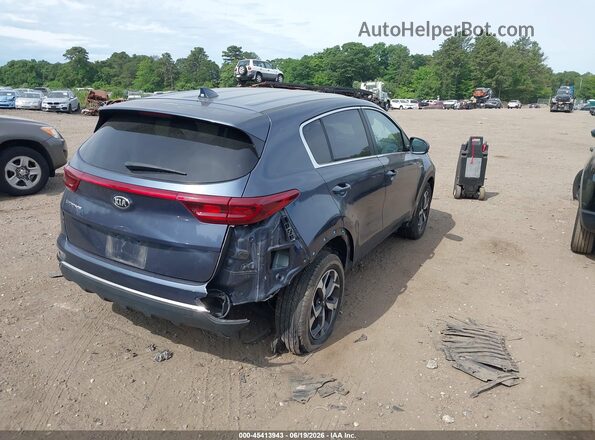 KNDPMCAC5L7831681 2020 KIA SPORTAGE Синий Задняя правая четверть