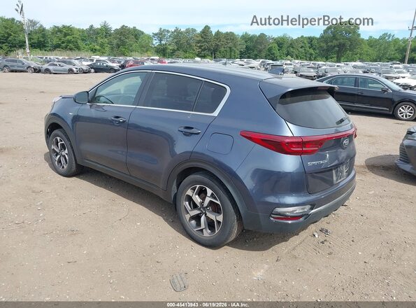 KNDPMCAC5L7831681 2020 KIA SPORTAGE Синий Задняя левая четверть