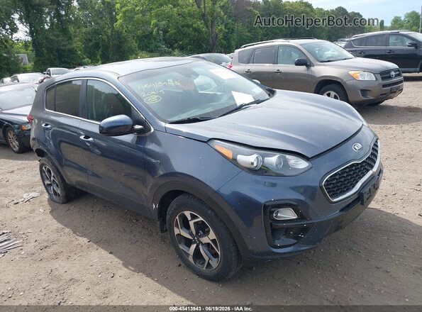 KNDPMCAC5L7831681 2020 KIA SPORTAGE Синий Вид задней части салона