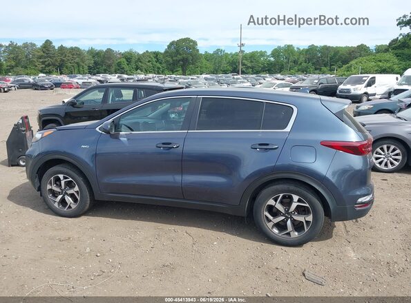 KNDPMCAC5L7831681 2020 KIA SPORTAGE Синий Панорамный вид салона 360°