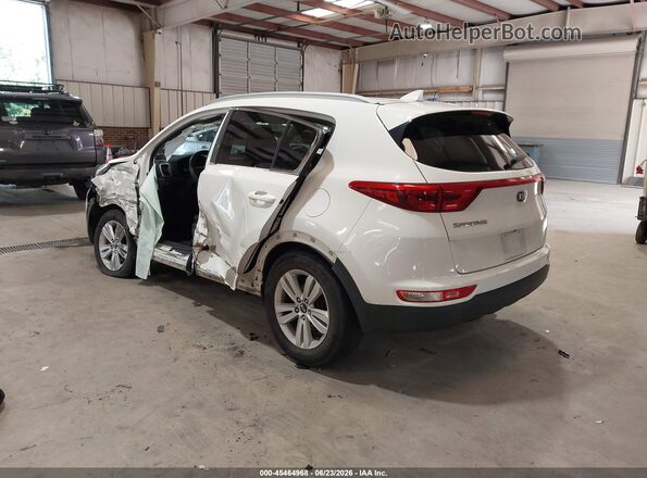 KNDPMCAC6H7035545 2017 KIA SPORTAGE White Հետևի ձախ