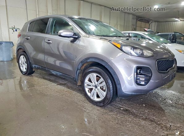 KNDPMCAC6H7237334 2017 KIA SPORTAGE Gray 