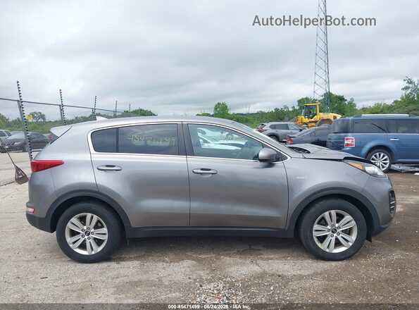KNDPMCAC6J7331462 2018 KIA SPORTAGE Gray Widok wnętrza z tyłu