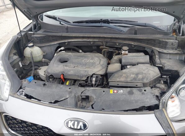 KNDPMCAC6J7331462 2018 KIA SPORTAGE Gray Widok z tyłu