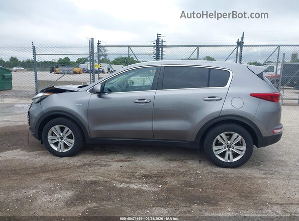 KNDPMCAC6J7331462 2018 KIA SPORTAGE Gray Widok wnętrza 360 stopni