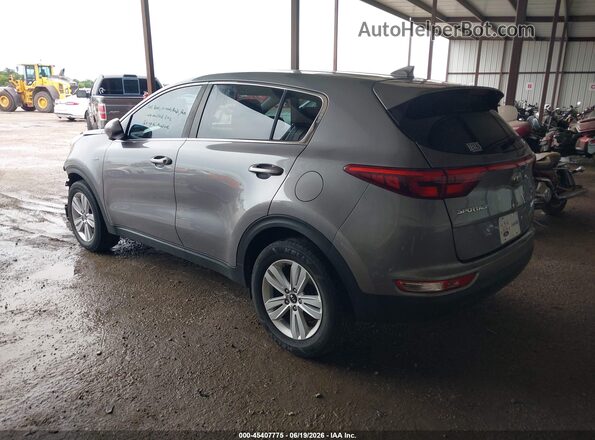 KNDPMCAC6J7338511 2018 KIA SPORTAGE Серый Задняя левая четверть